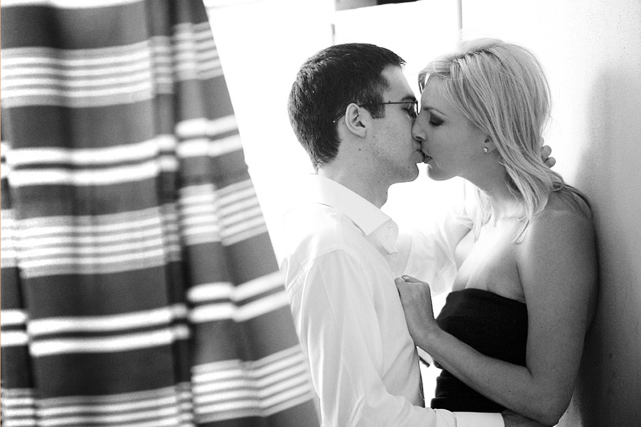 Stacey & Stephen share a quiet moment in South Beach.
