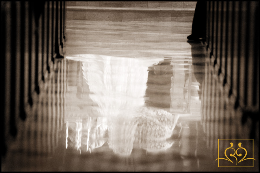 A tranquil reflection as Giannina & Daniel are married... A tranquil reflection as Giannina & Daniel are married...