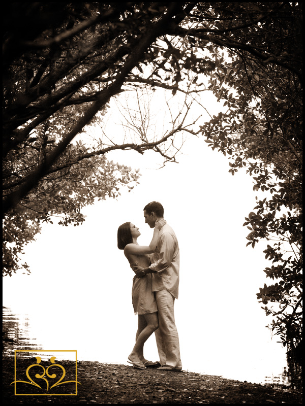 Miami Wedding Photography Vanessa & Eddie brave a few mosquitoes and we nail a killer image!