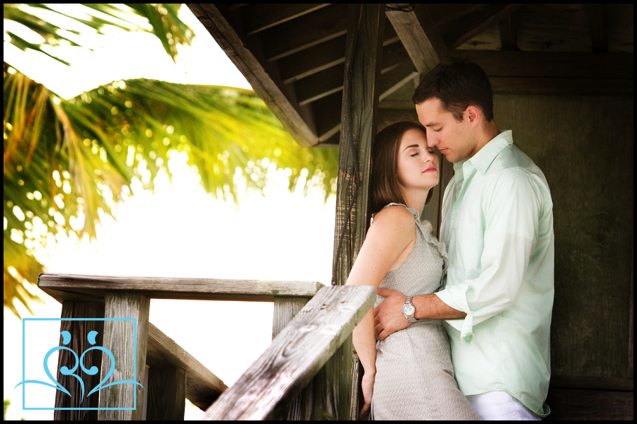 Miami Wedding Photography A few Palm trees...a lifeguard stand...a little tropical romance.