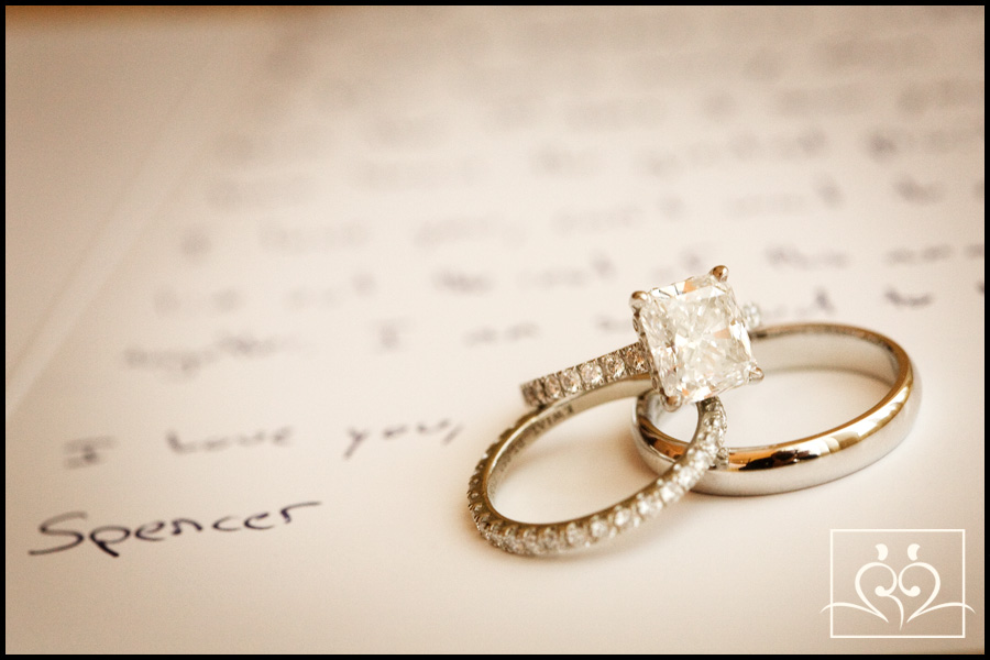 Ft. Lauderdale Wedding Photography I think weding rings and love notes go well together.