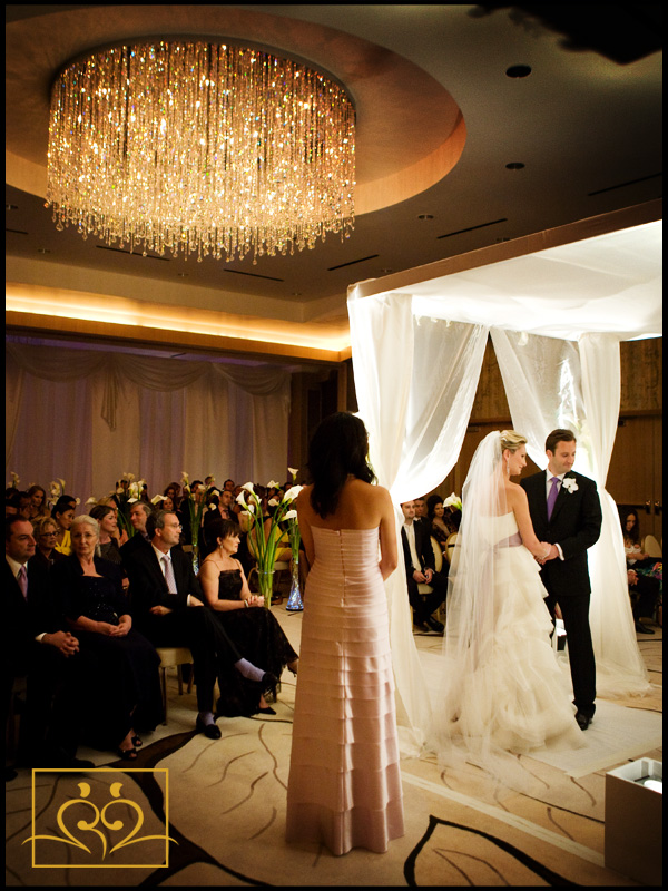 Ft Lauderdale Ritz Carlton Wedding A stunning ballroom at the Ritz Carlton Ft. Lauderdale makes for a very dramatic ceremony.