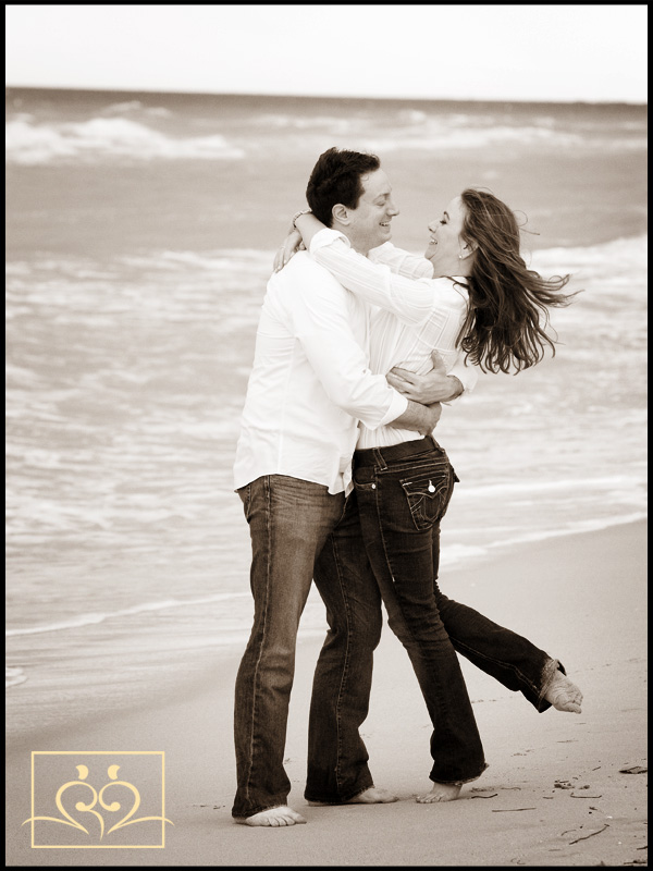 Miami Beach engagement picture