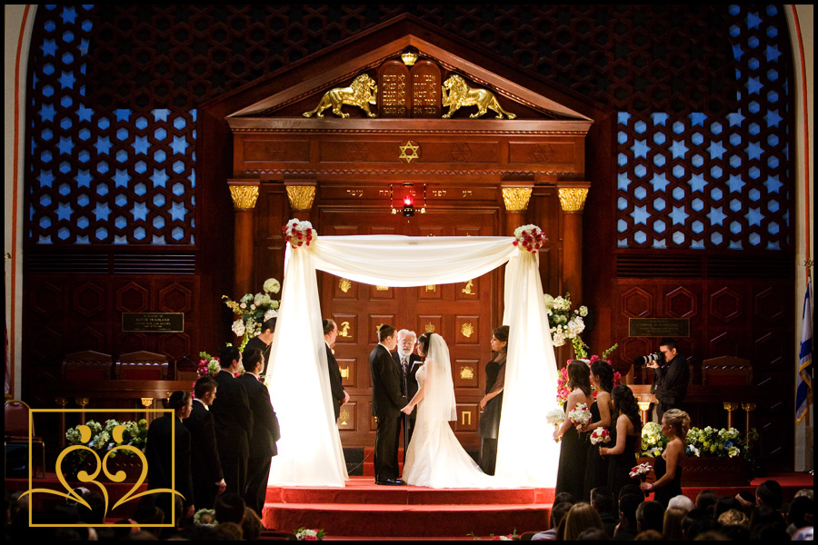 Miami Beach Jewish Wedding ceremony under a Huppah