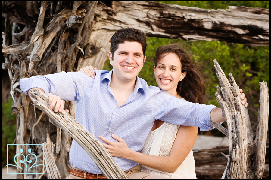 miami wedding engagement portrait