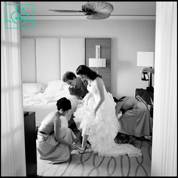 ritz carlton key biscayne wedding getting ready