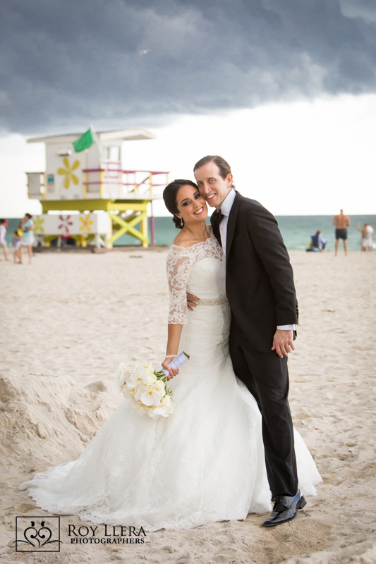 Wedding Portrait on Miami Beach